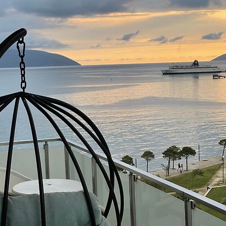 Luxury Seaview Vlora Flat Free Parking Apartamento Exterior foto