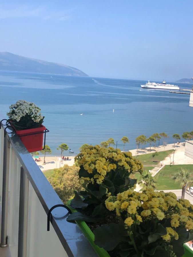 Luxury Seaview Vlora Flat Free Parking Apartamento Exterior foto