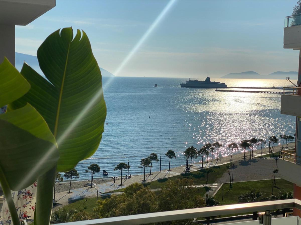 Luxury Seaview Vlora Flat Free Parking Apartamento Exterior foto
