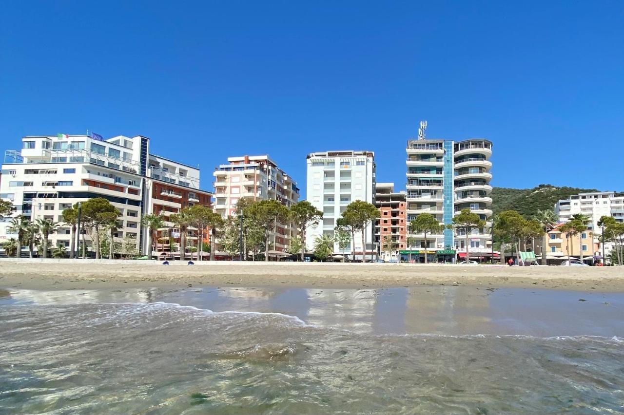 Luxury Seaview Vlora Flat Free Parking Apartamento Exterior foto